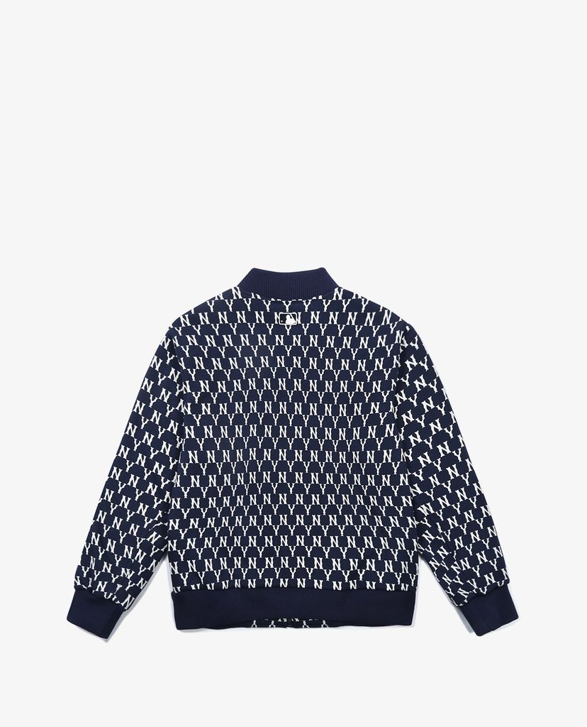 MLB - Áo khoác bomber phối họa tiết monogram
