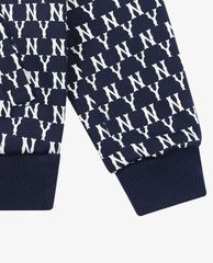 MLB - Áo khoác bomber phối họa tiết monogram