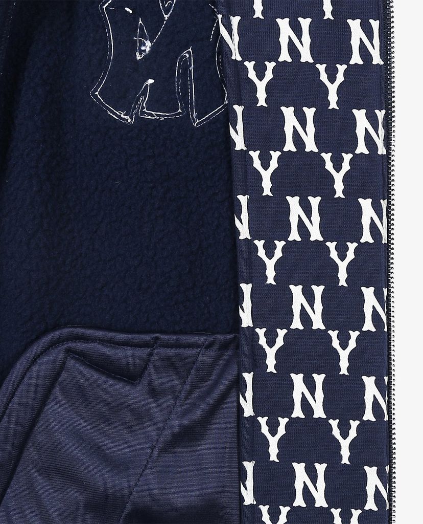 MLB - Áo khoác bomber phối họa tiết monogram