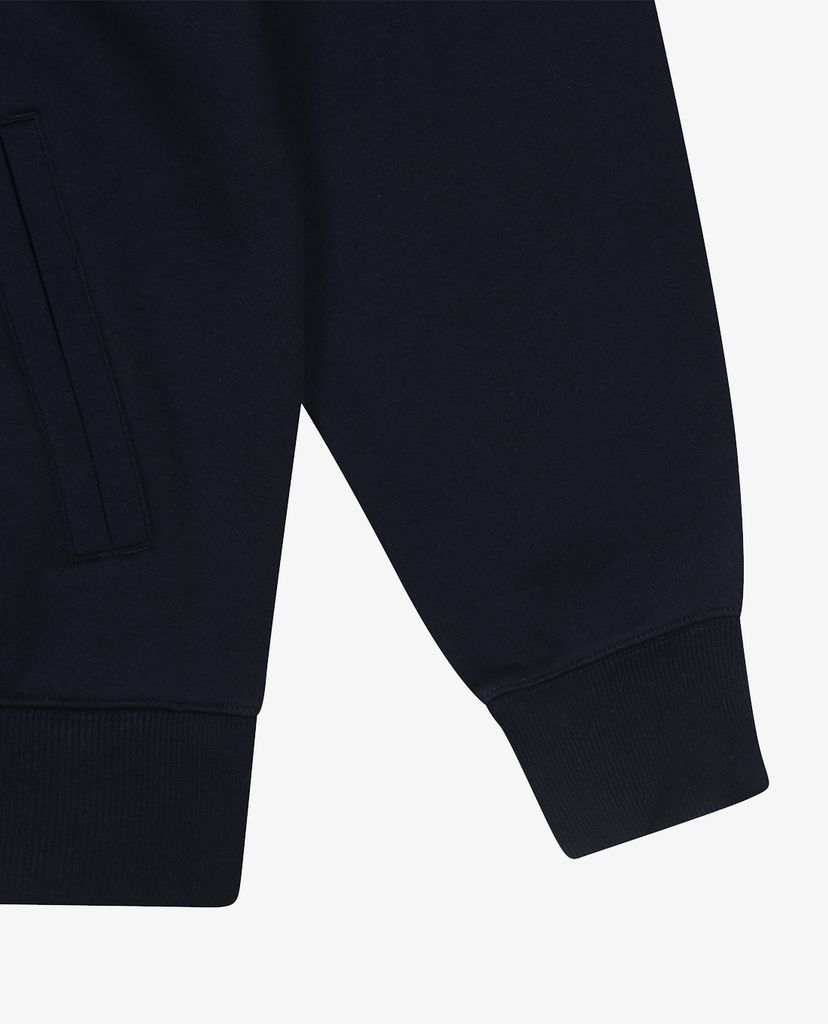 MLB - Áo hoodie tay dài phối zip Color Block Hybrid Training