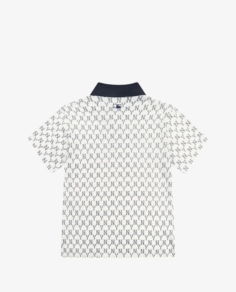 MLB - Áo polo ngắn tay Monogram All Over Pique