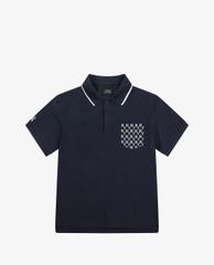 MLB - Áo polo ngắn tay Monogram Pocket Pique