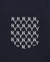 MLB - Áo polo ngắn tay Monogram Pocket Pique
