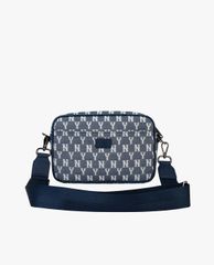 MLB - Túi đeo chéo chữ nhật Jacquard Monogram