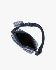 MLB - Túi đeo chéo chữ nhật Monogram Jacquard