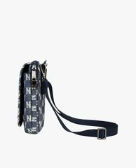 MLB - Túi đeo chéo chữ nhật Monogram Jacquard