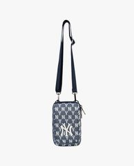 MLB - Túi đeo chéo chữ nhật Monogram Jacquard