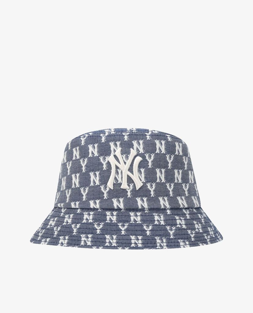 MLB - Nón bucket thời trang Monogram Jacquard