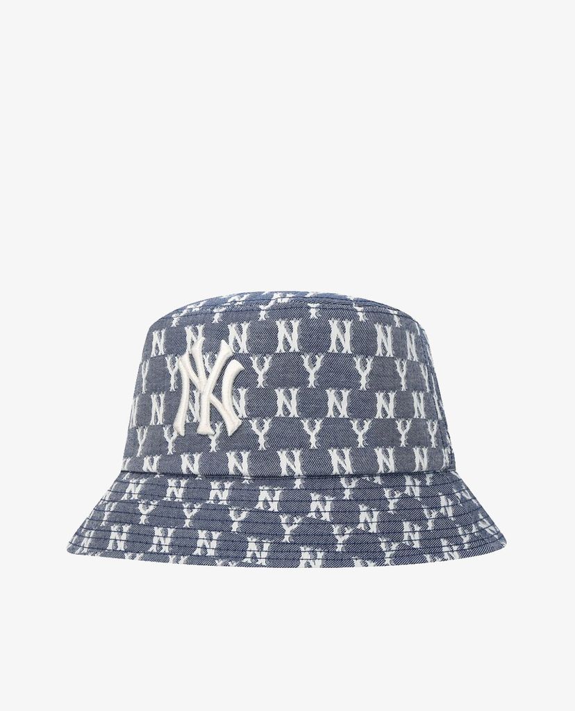 MLB - Nón bucket thời trang Monogram Jacquard