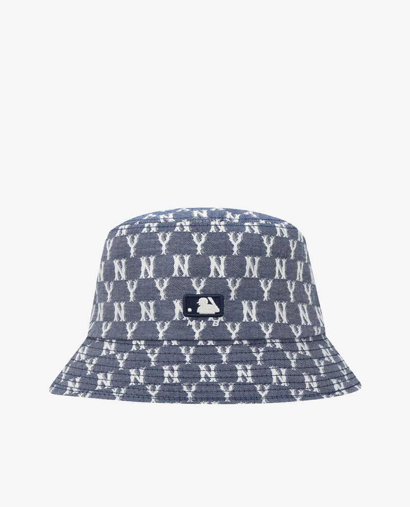 MLB - Nón bucket thời trang Monogram Jacquard