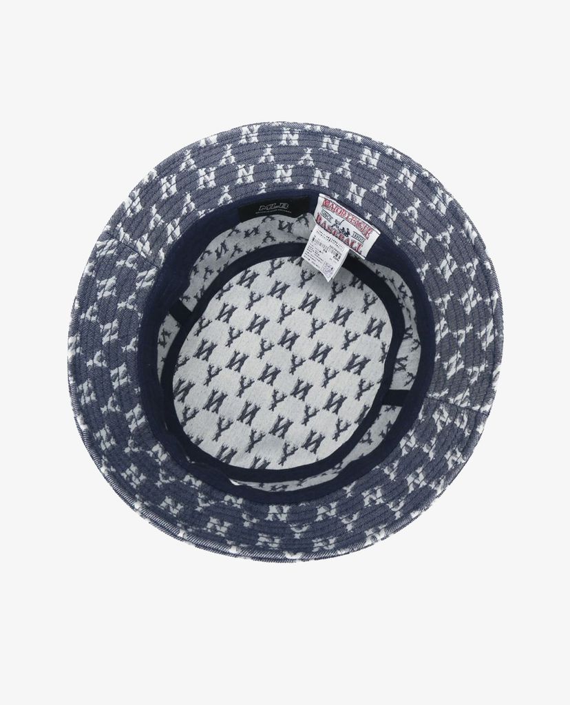 MLB - Nón bucket thời trang Monogram Jacquard