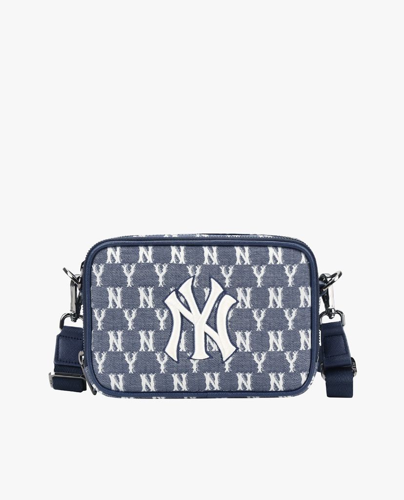 MLB - Túi đeo chéo chữ nhật Jacquard Monogram