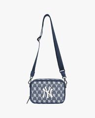 MLB - Túi đeo chéo chữ nhật Jacquard Monogram