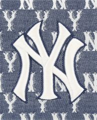 MLB - Túi đeo chéo chữ nhật Jacquard Monogram