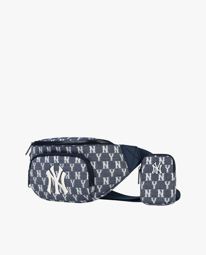 MLB - Túi bao tử thời trang Jacquard Monogram