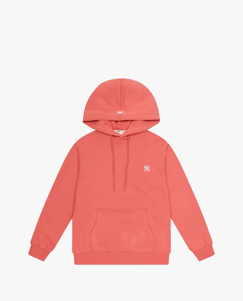 MLB - Áo hoodie tay dài phối mũ thời trang Big Logo