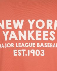 MLB - Áo hoodie tay dài phối mũ trùm phom suông thời trang