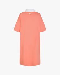 MLB - Đầm mini cổ bẻ ngắn tay Color Overfit