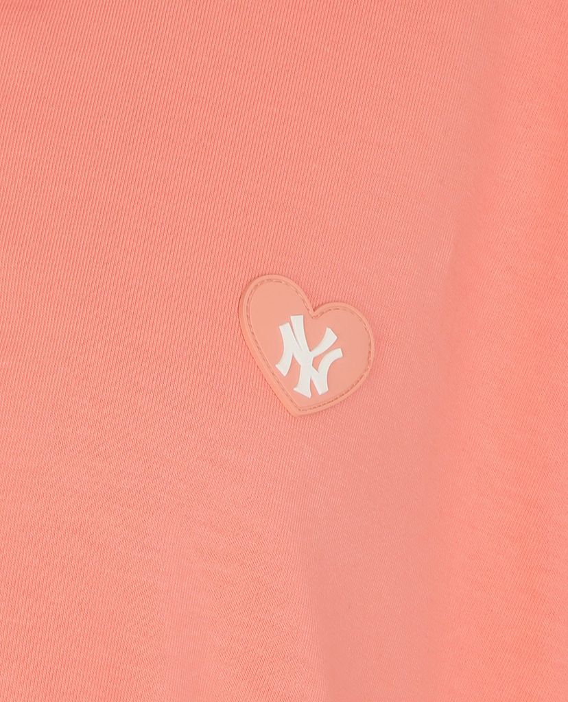 MLB - Đầm mini cổ bẻ ngắn tay Color Overfit