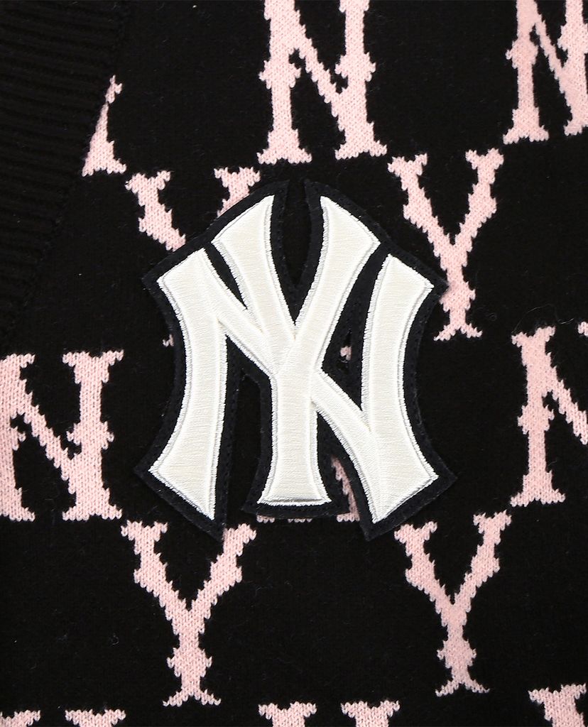 MLB - Áo khoác cardigan tay dài Monogram