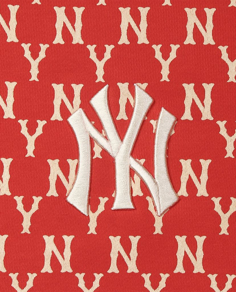 MLB - Áo sweatshirt tay dài cổ tròn Full Side Monogram Overfit