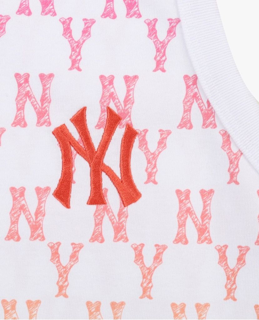 MLB - Áo ba lỗ nữ Monogram