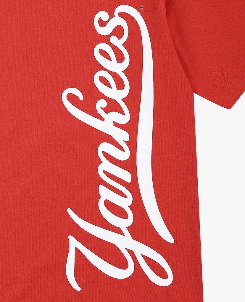 MLB - Áo thun tay ngắn phom suông Basic Classic Logo Vertical