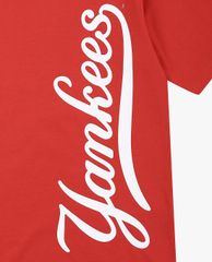 MLB - Áo thun tay ngắn phom suông Basic Classic Logo Vertical