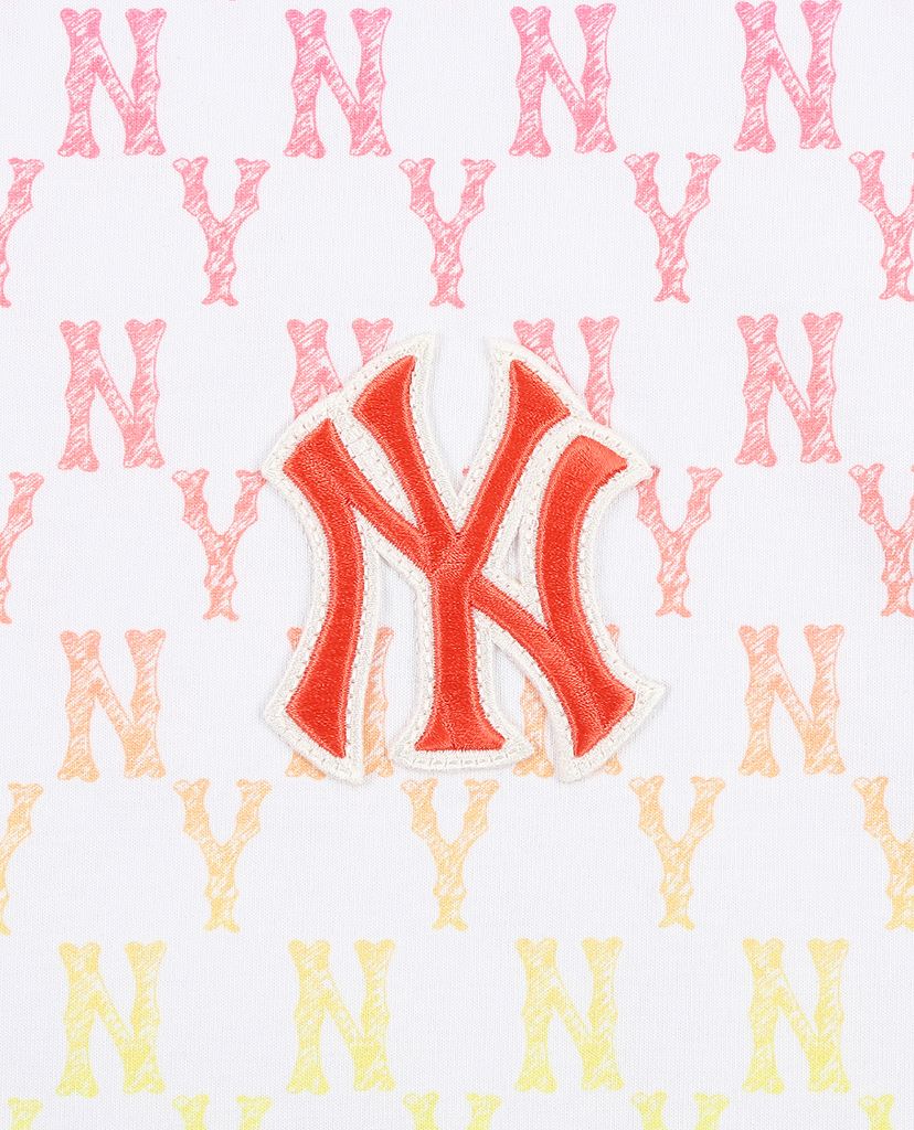 MLB - Áo thun cổ tròn ngắn tay Monogram Gradation
