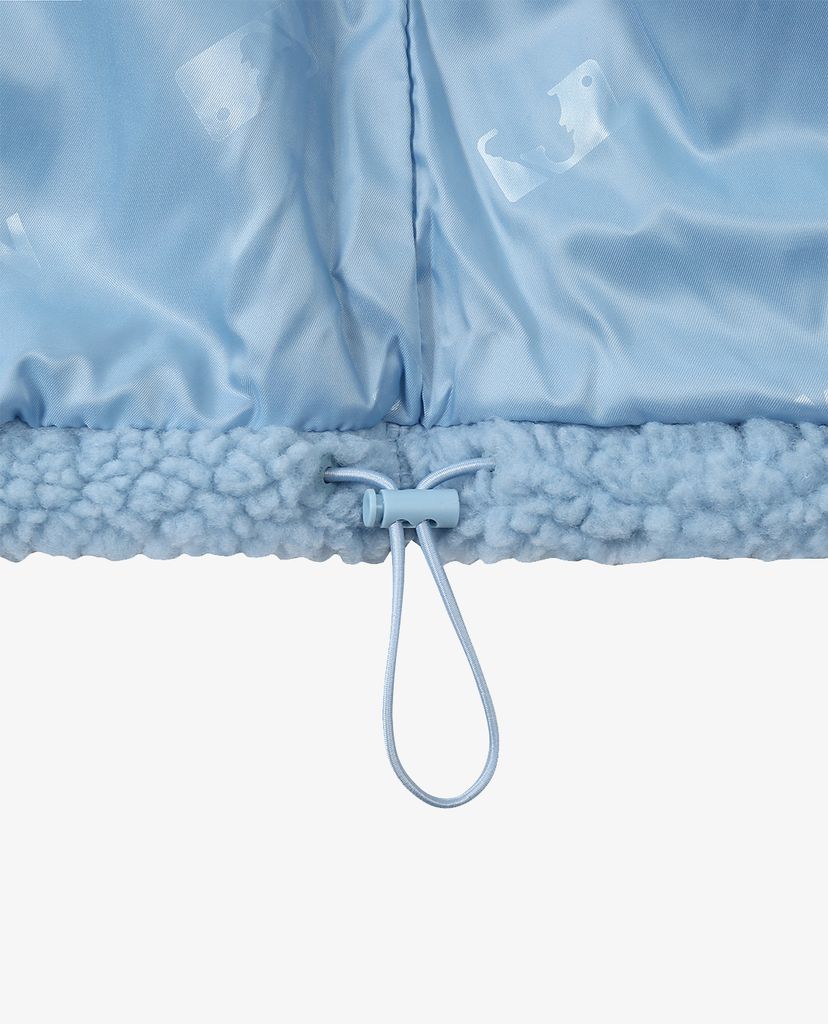 MLB - Áo khoác lông cổ cao Boa Fleece Back Logo