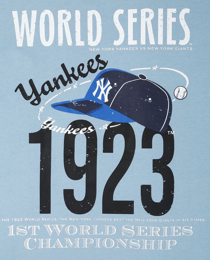 MLB - Áo sweatshirt tay dài cổ tròn Retro