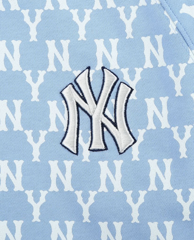 MLB - Áo khoác kiểu phối mũ trùm Monogram Training