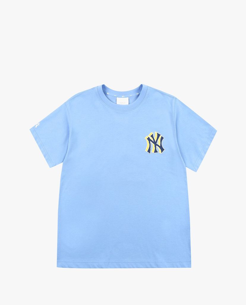 MLB - Áo thun cổ tròn ngắn tay LIKE Popcorn