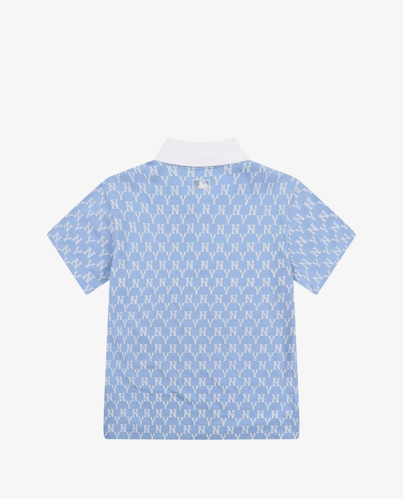 MLB - Áo polo ngắn tay Monogram All Over Pique