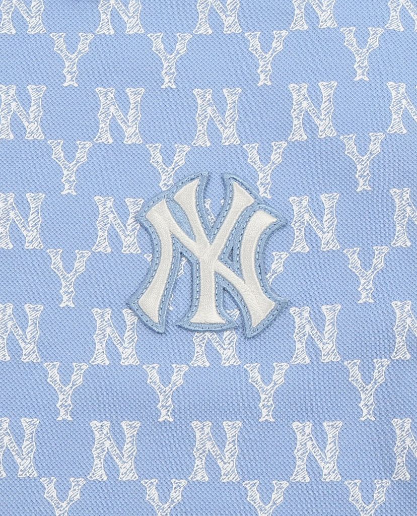 MLB - Áo polo ngắn tay Monogram All Over Pique