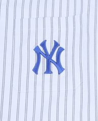 MLB - Áo sơ mi ngắn tay kẻ sọc thời trang Pride Tag