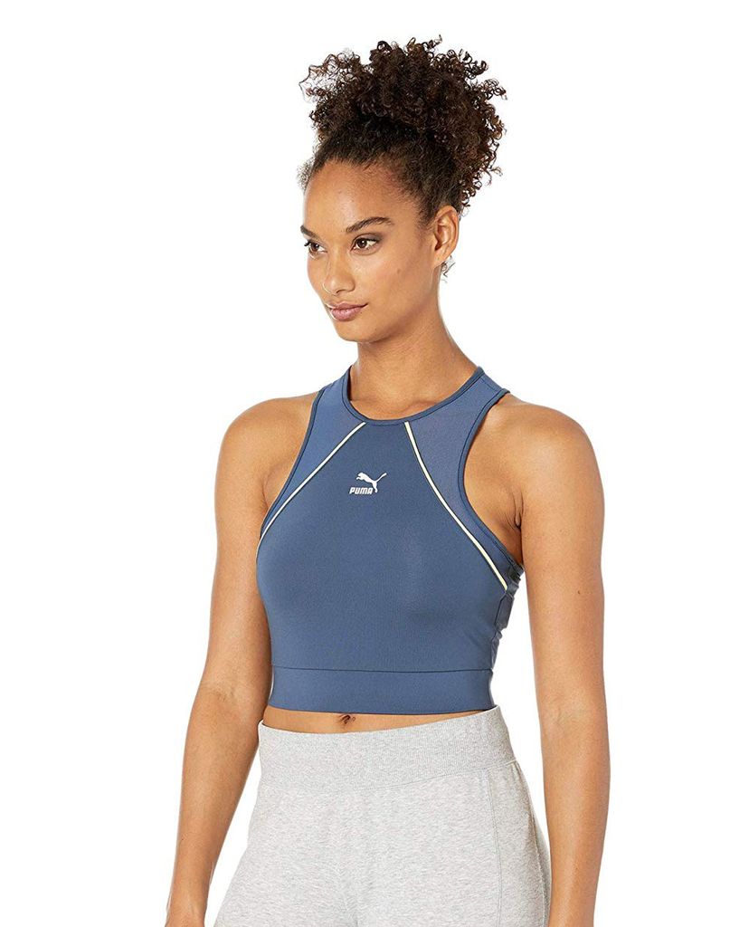 PUMA - Áo croptop nữ Deportivo