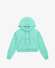 MLB - Áo hoodie nữ phom croptop Classic Logo