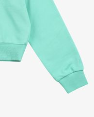 MLB - Áo hoodie nữ phom croptop Classic Logo