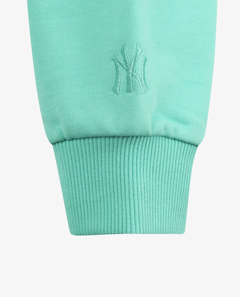 MLB - Áo hoodie nữ phom croptop Classic Logo