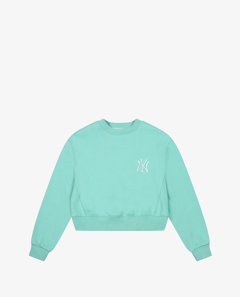 MLB - Áo sweatshirt nữ phom croptop Basic Logo