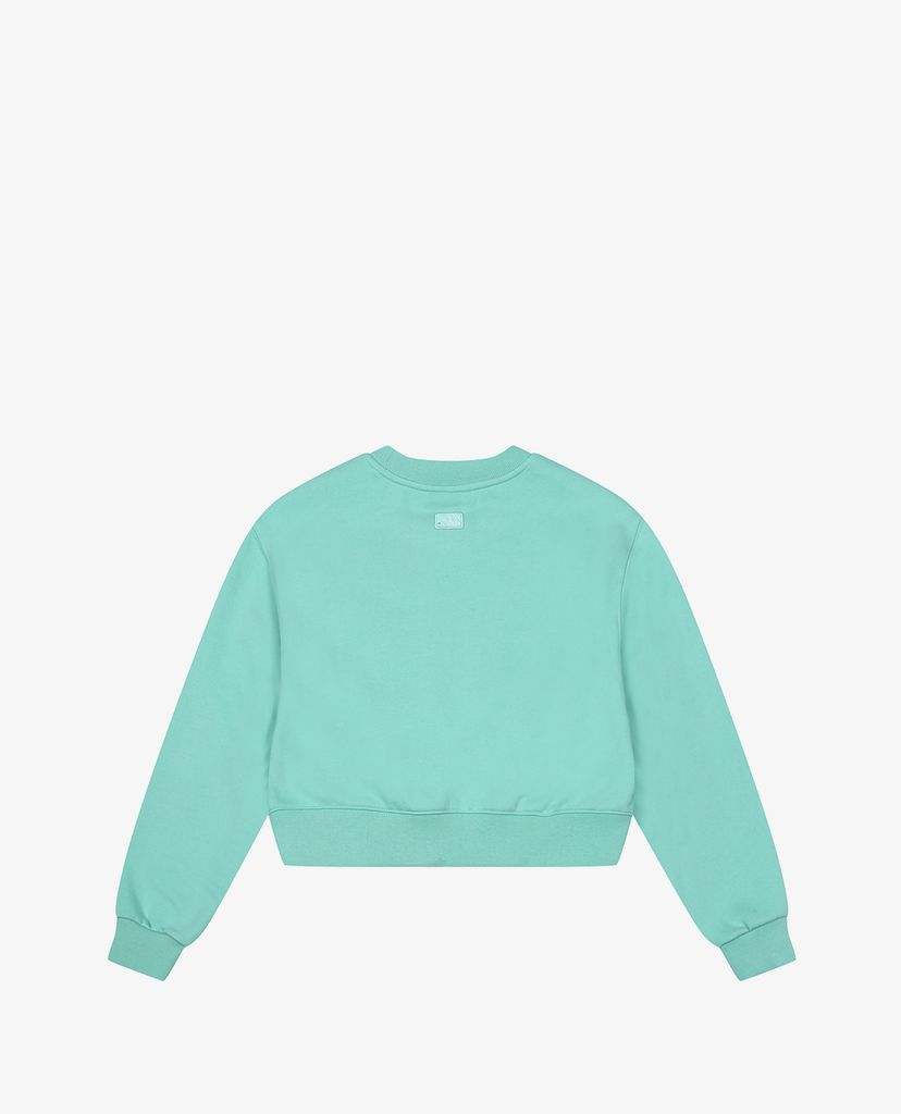 MLB - Áo sweatshirt nữ phom croptop Basic Logo