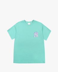 MLB - Áo thun cổ tròn ngắn tay PLAY Back Pixel Logo