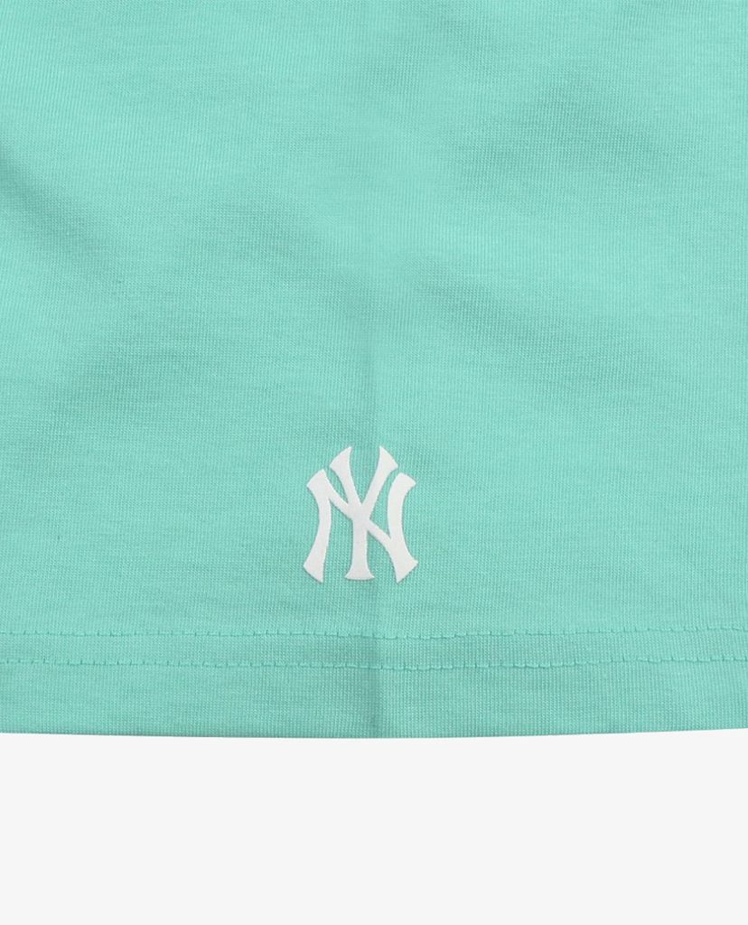 MLB - Áo thun cổ tròn ngắn tay LIKE Solid Color Popcorn
