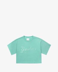 MLB - Áo croptop nữ tay ngắn Class Logo