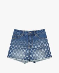 MLB - Quần shorts nữ denim Gradation Monogram