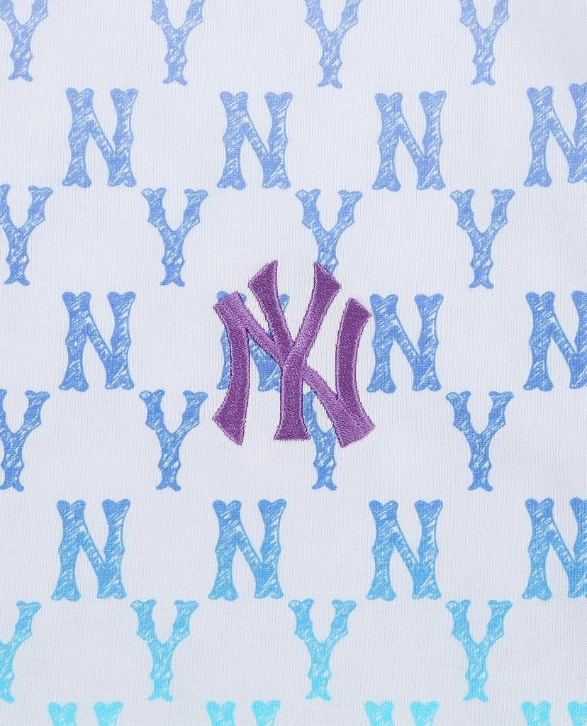 MLB - Đầm mini phom suông tay ngắn Monogram