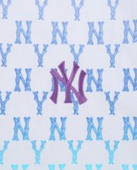 MLB - Đầm mini phom suông tay ngắn Monogram