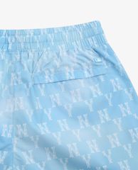 MLB - Quần short nữ lưng thun Monogram Poly