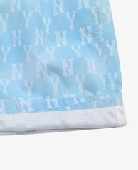 MLB - Quần short nữ lưng thun Monogram Poly